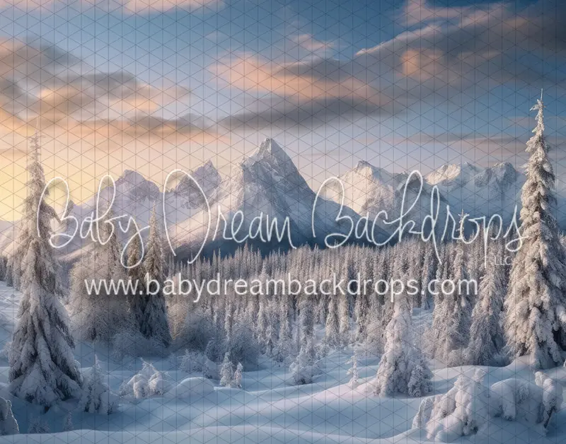 Snowy Sunset Summit (Ad) 1
