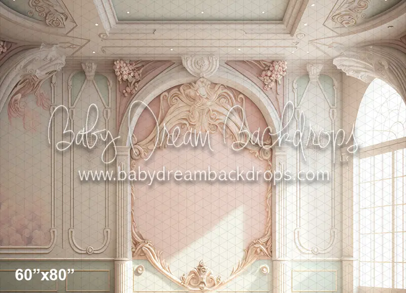 Soft Pink Ballroom Wall (Md) 1