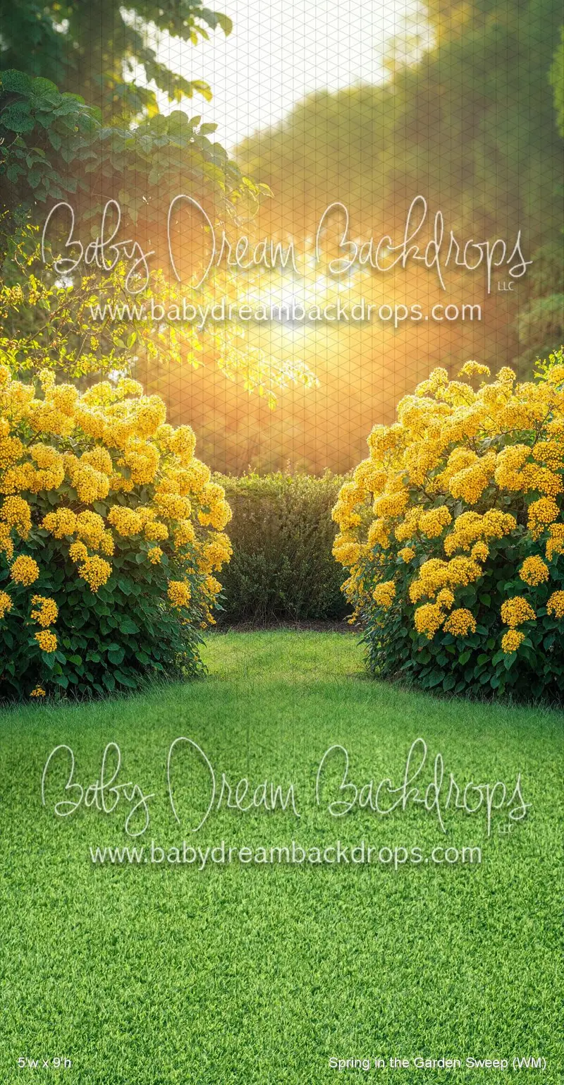 Spring In The Garden Sweep (Wm) 1