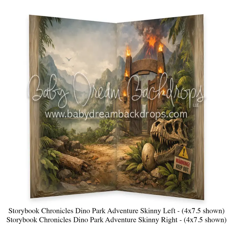 Storybook Chronicles Dino Park Adventure Skinny Left +  Storybook Chronicles Dino Park Adventure Skinny Right 1