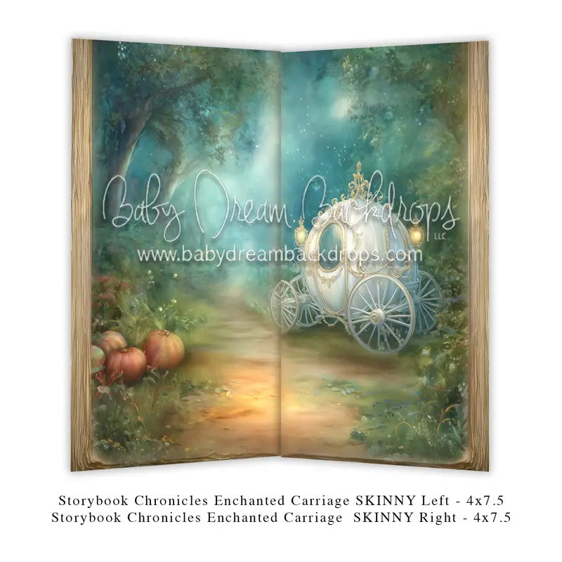 Storybook Chronicles Enchanted Carriage Skinny Left + Storybook Chronicles Enchanted Carriage  Skinny Right 1