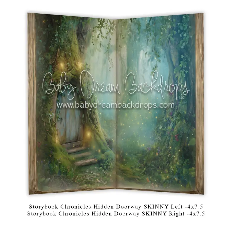 Storybook Chronicles Hidden Doorway Skinny Left + Storybook Chronicles Hidden Doorway Skinny Right 1