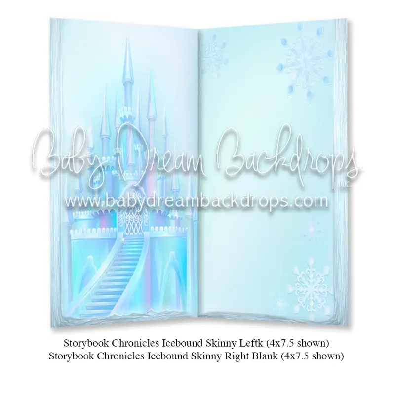 Storybook Chronicles Icebound Skinny Left + Storybook Chronicles Icebound Skinny Right Blank 1