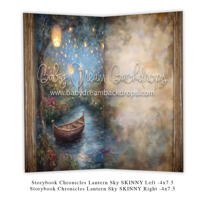 Storybook Chronicles Lantern Sky Skinny Left + Storybook Chronicles Lantern Sky Skinny Right 1