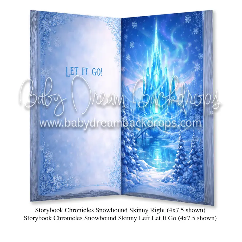 Storybook Chronicles Snowbound Skinny Right + Storybook Chronicles Snowbound Skinny Left Let It Go 1