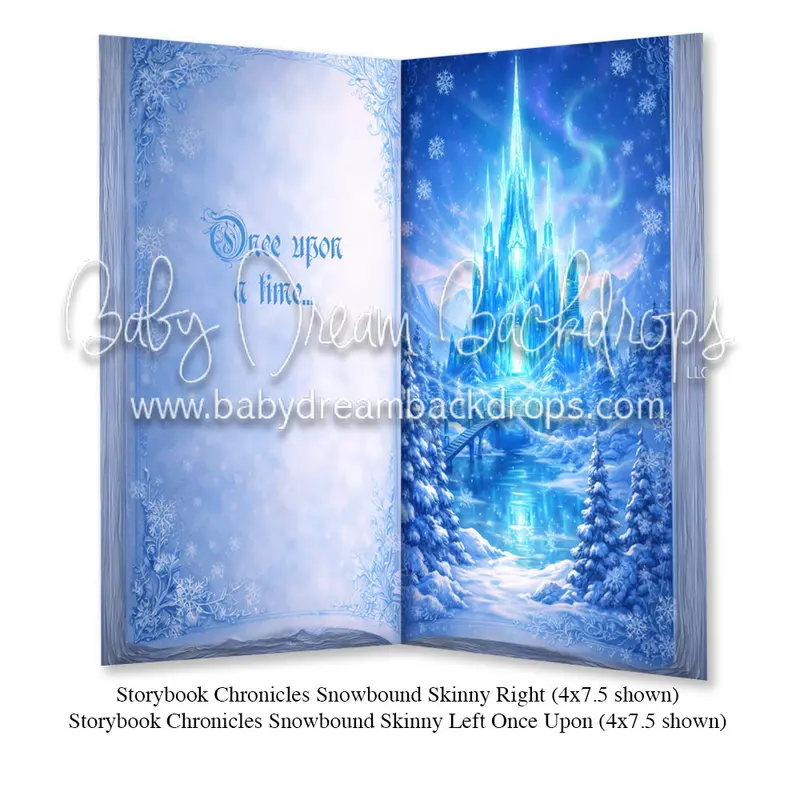 Storybook Chronicles Snowbound Skinny Right + Storybook Chronicles Snowbound Skinny Left Once Upon 1