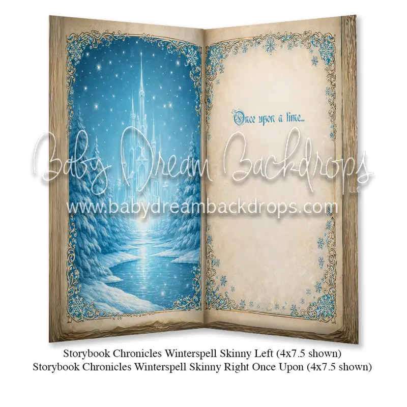 Storybook Chronicles Winterspell Skinny Left + Storybook Chronicles Winterspell Skinny Right Once Upon 1
