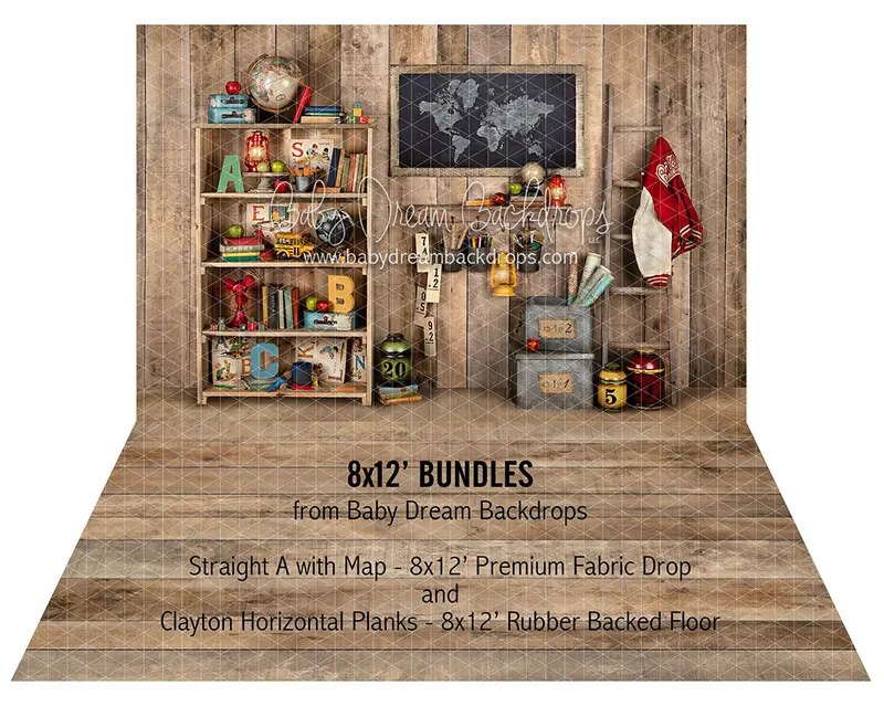 Straight A With Map And Clayton Floor Bundle 1