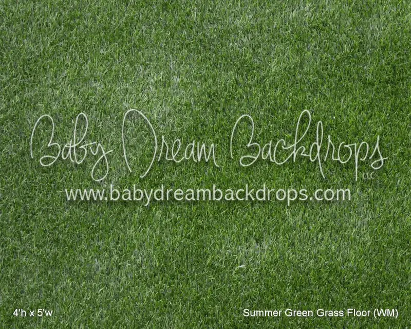 Summer Green Grass Floor (Wm) 1