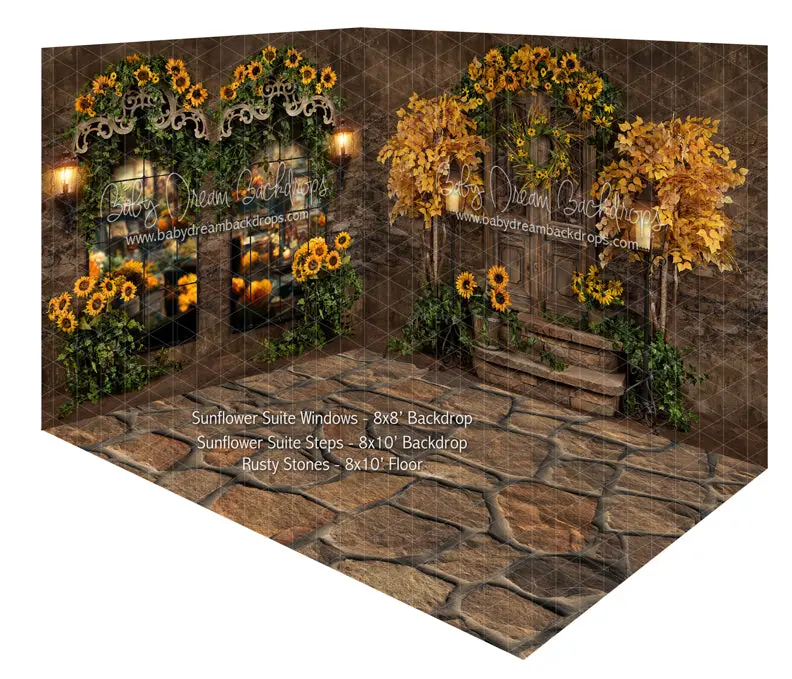 Sunflower Suite Steps And Sunflower Suite Windows Room 1