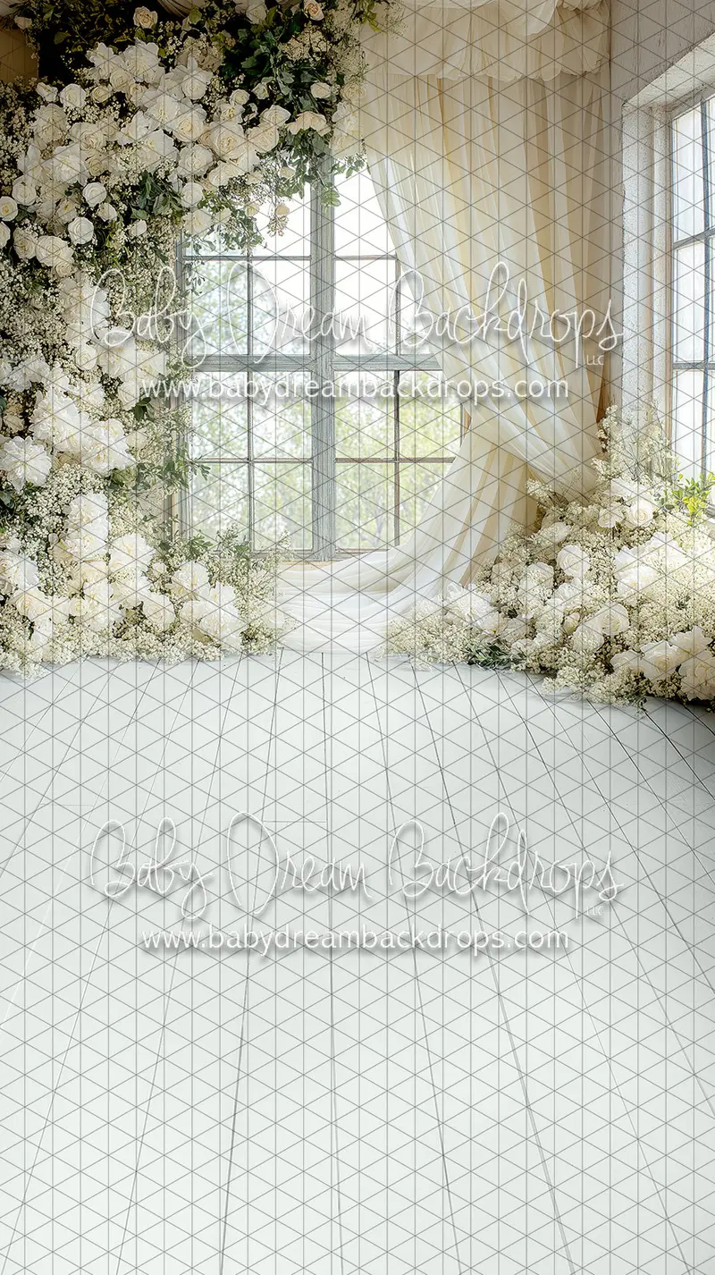 Sweep Botanical Serenity White (Kr) 1