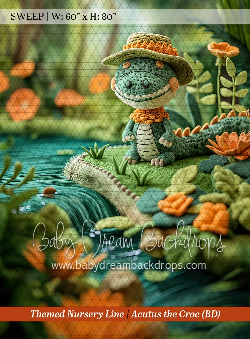 Sweep Themed Nursery Line Acutus The Croc (Bd) 1