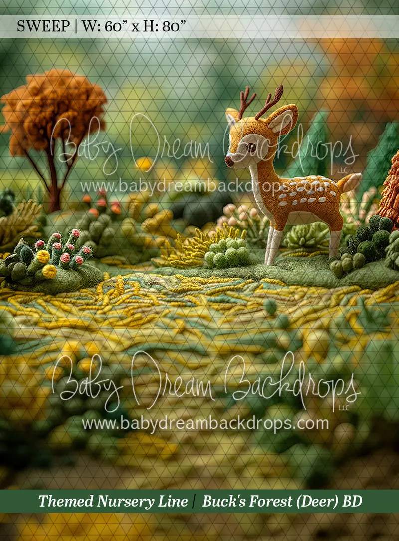 Sweep Themed Nursery Line Buck's Forest (Deer) (Bd) 1