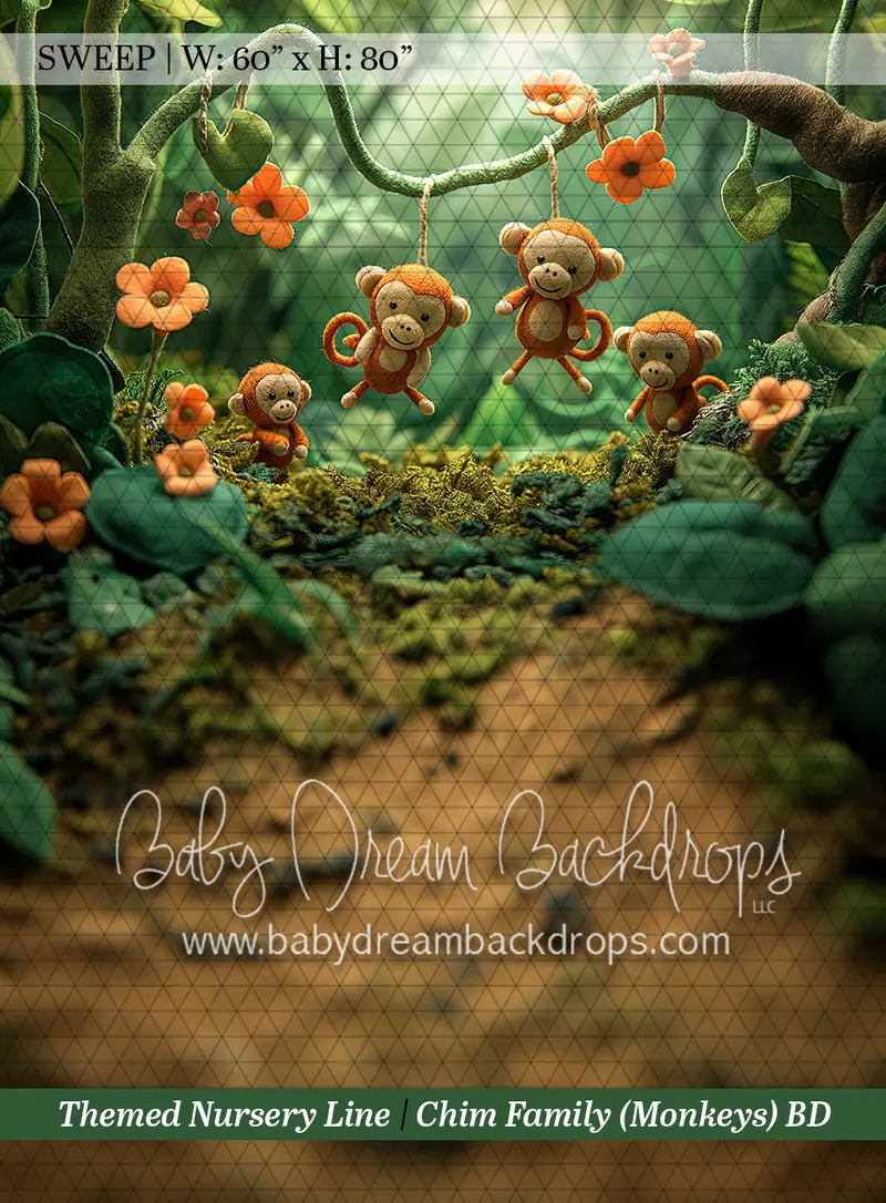 Sweep Themed Nursery Line Chim Family (Monkeys) (Bd) 1