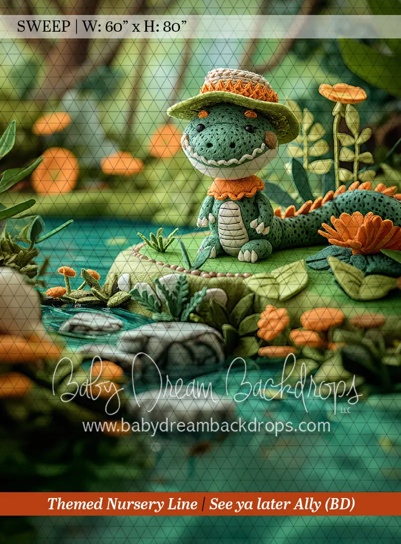 Sweep Themed Nursery Line See Ya Later Ally (Bd) 1