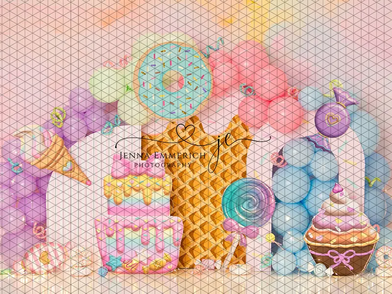 Sweet One Arches With Candies (Je) 1