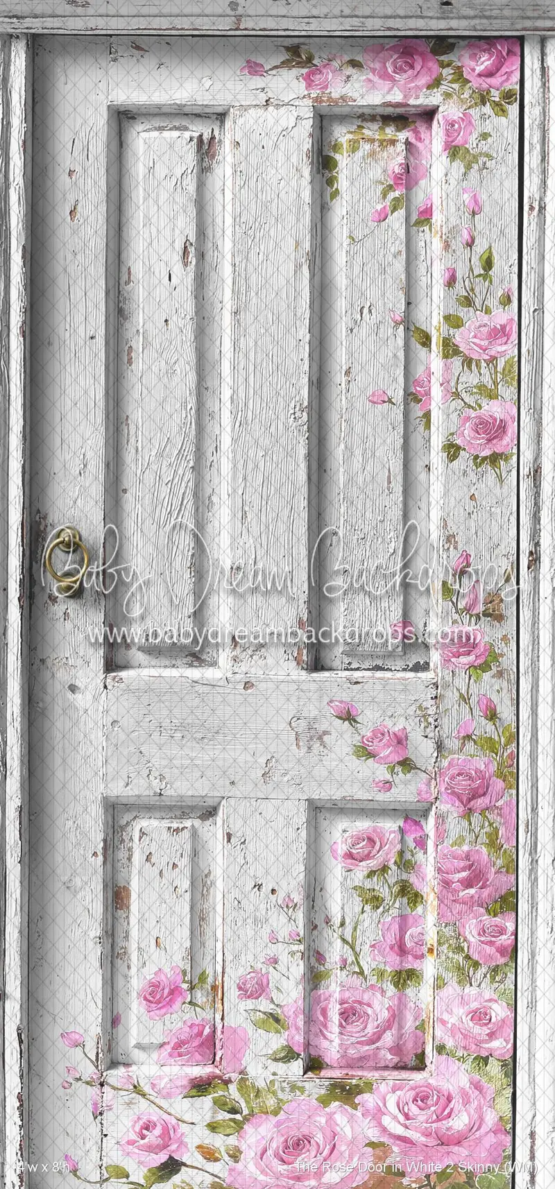 The Rose Door In White 2 Skinny (Wm) 1