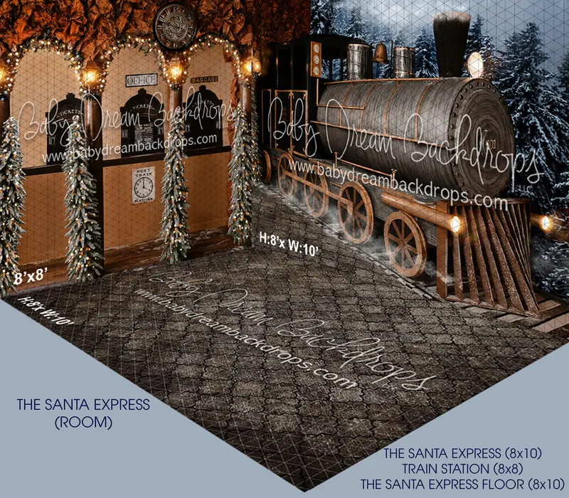 The Santa Express Fabric Room (Bc) 1