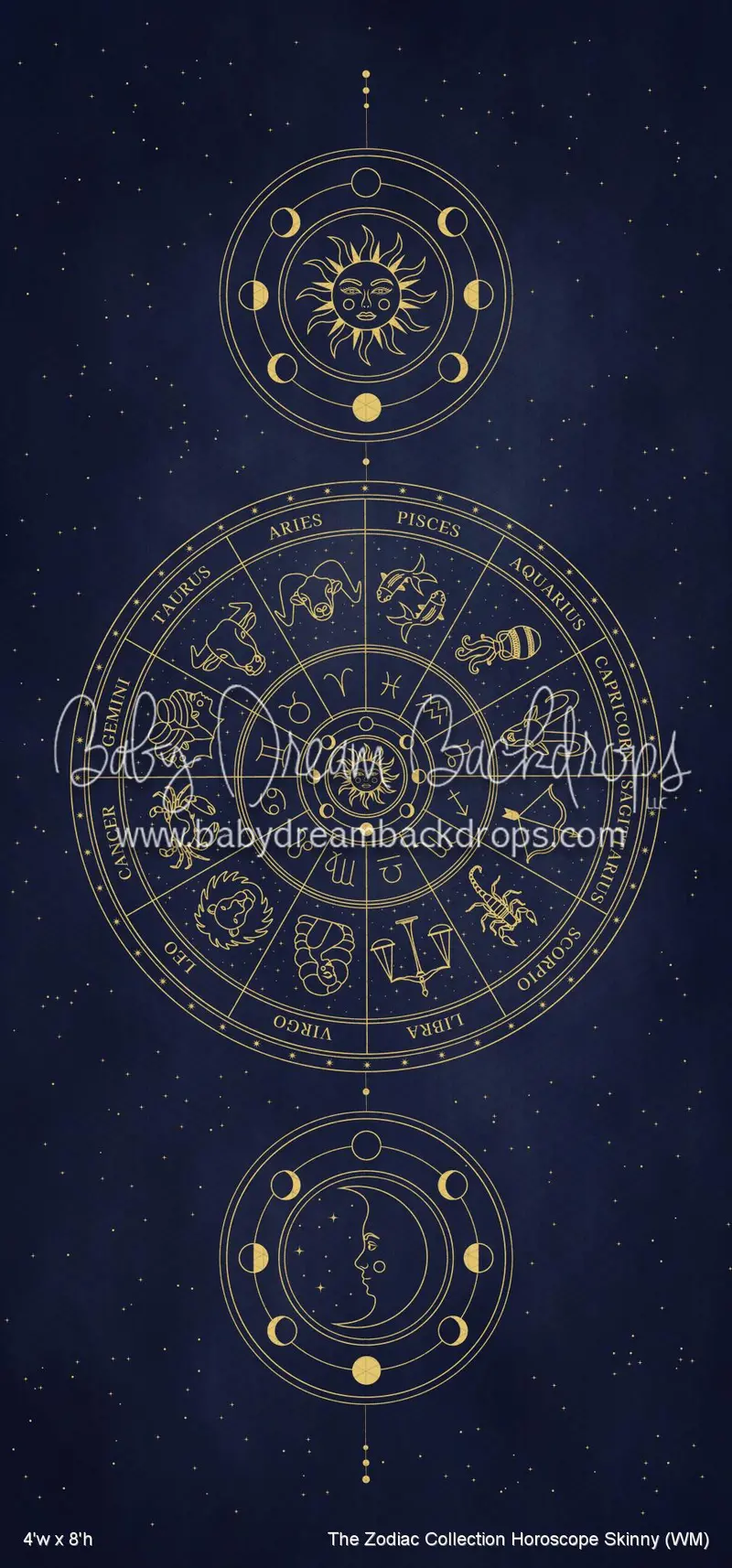 The Zodiac Collection Horoscope Skinny (Wm) 1