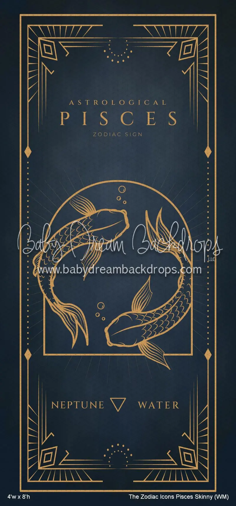 The Zodiac Icons Pisces Skinny (Wm) 1