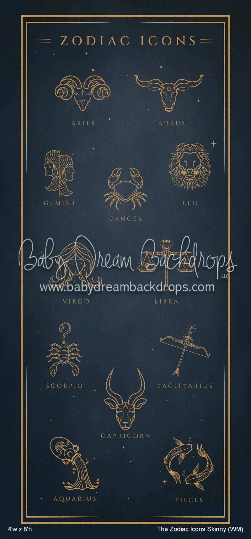 The Zodiac Icons Skinny (Wm) 1