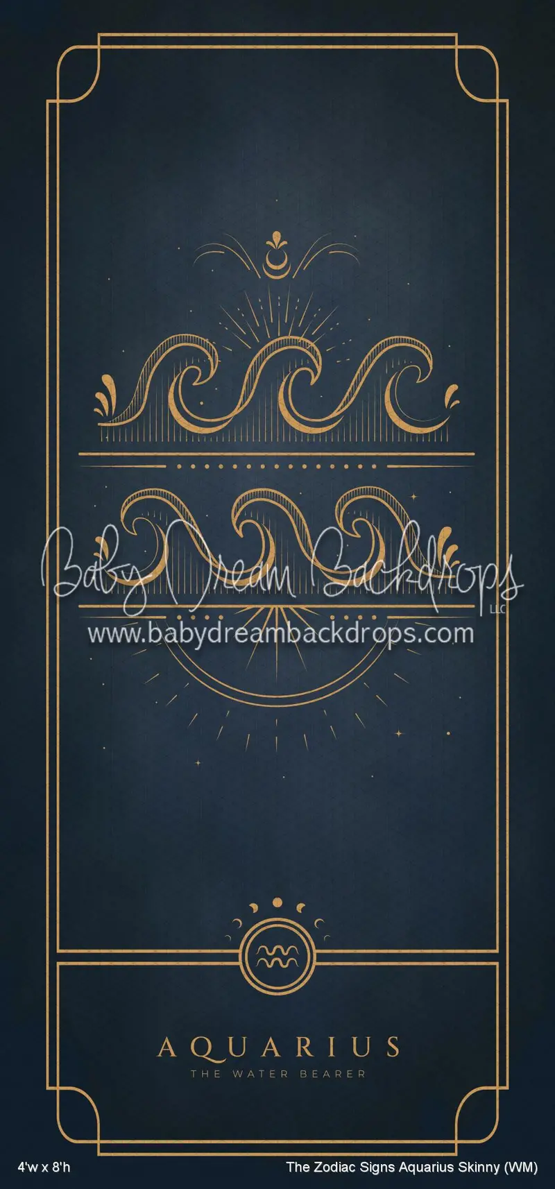 The Zodiac Signs Aquarius Skinny (Wm) 1