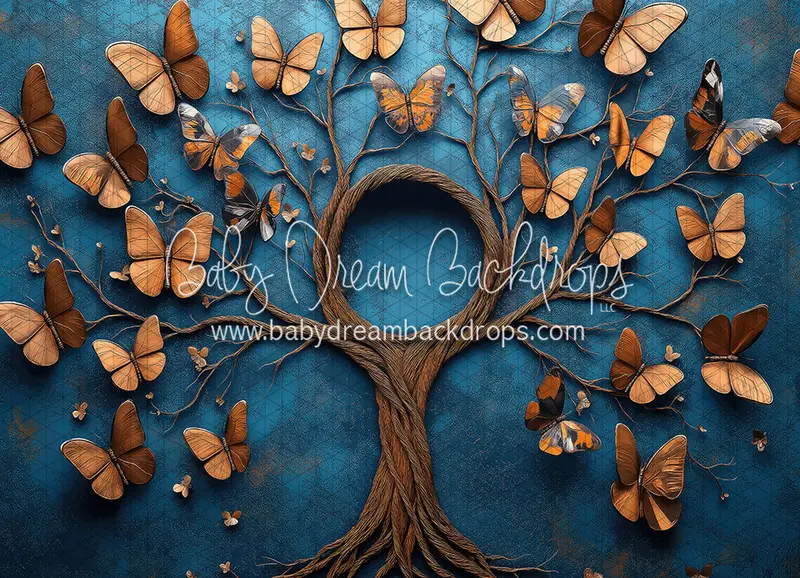 Tree Of Life Butterfly Blue (Gk) 1