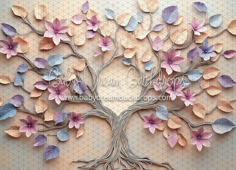 Tree Of Life Pastel Blooms (Gk) 1