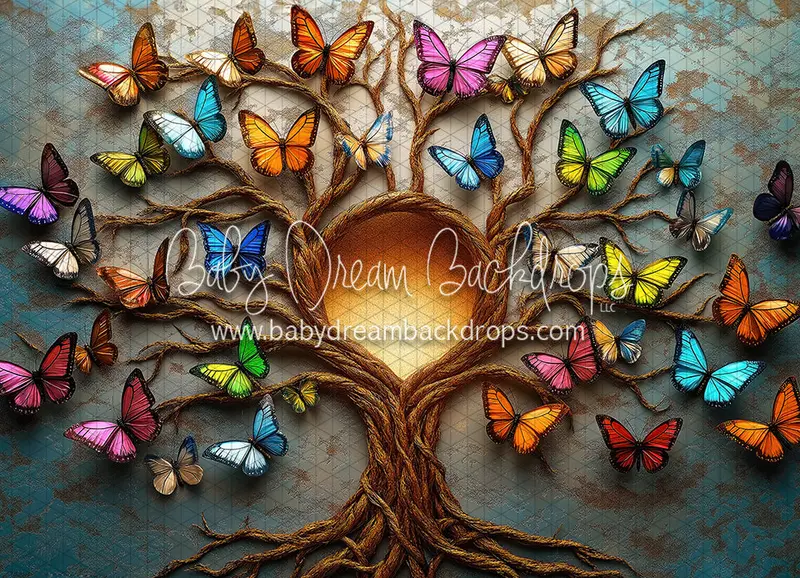 Tree Of Life Rainbow Butterlies (Gk) 1
