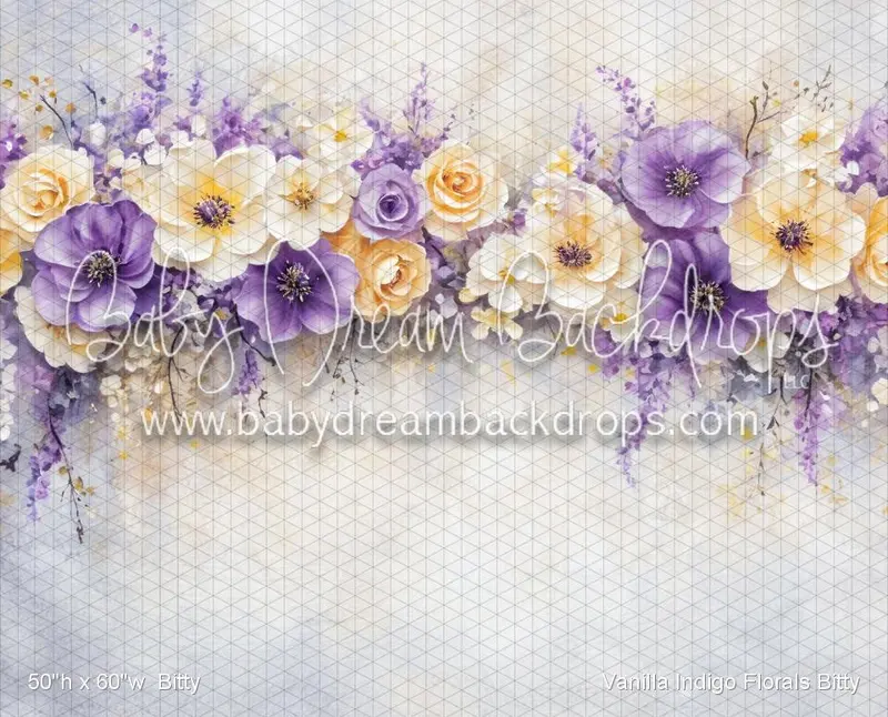 Vanilla Indigo Florals Bitty (Vr) 1