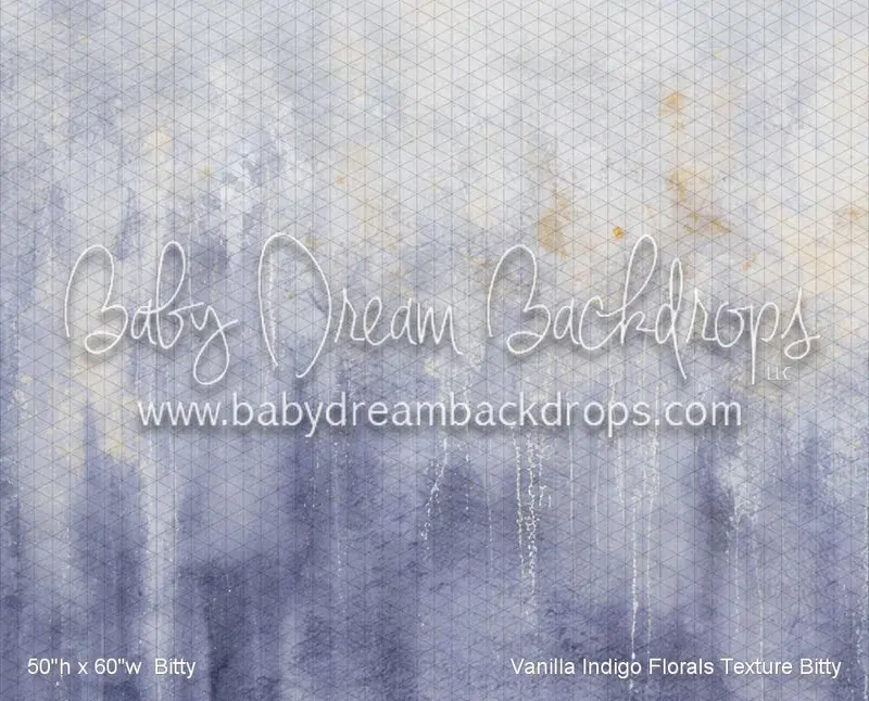 Vanilla Indigo Florals Texture Bitty (Vr) 1