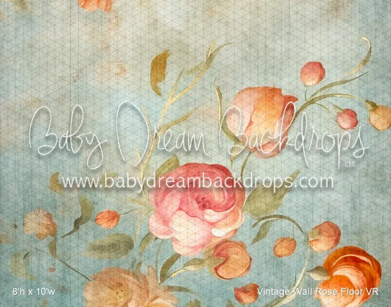 Vintage Wall Rose Floor (Vr) 1