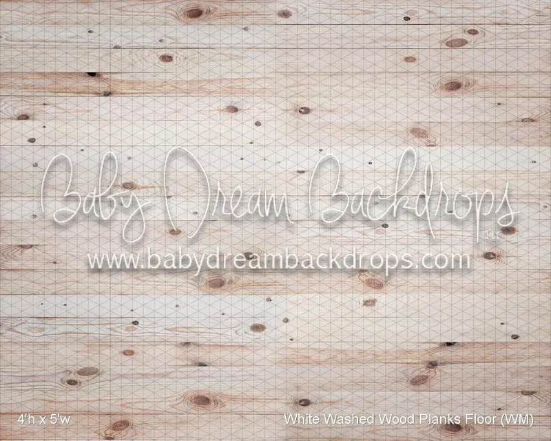 White Washed Wood Planks Floor (Wm) 1