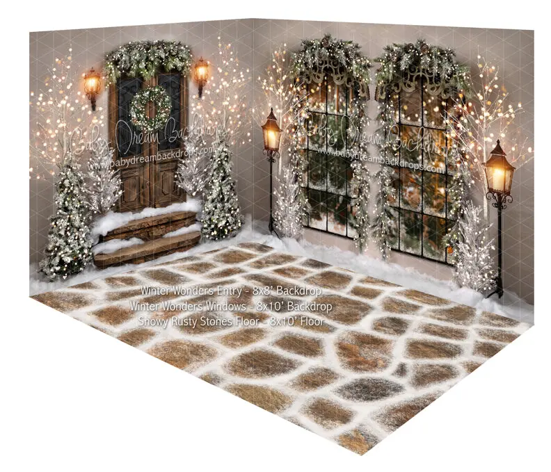 Winter Wonders Entry And Winter Wonders Windows Room 1
