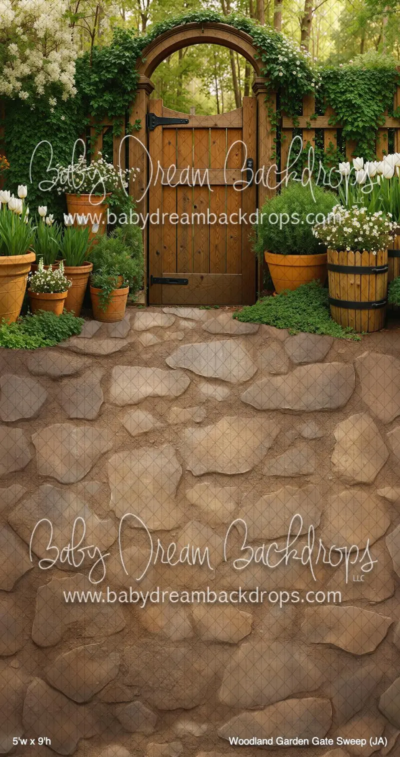 Woodland Garden Gate Sweep (Ja) 1