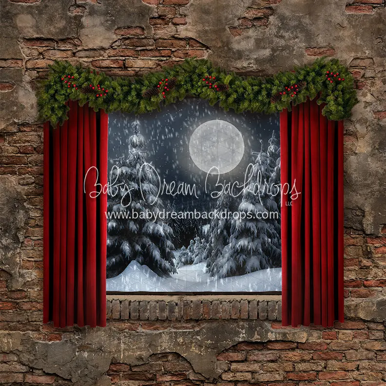 X Drop Bedtime Carols Window 1