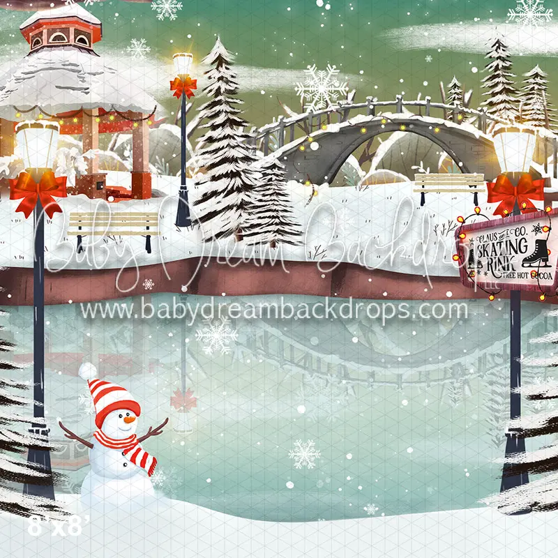 X Drop Claus Co Skating Rink Ym 1