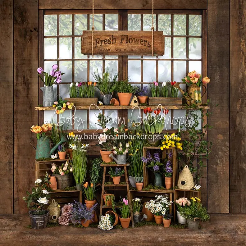 X Drop Flower Shack Side 1