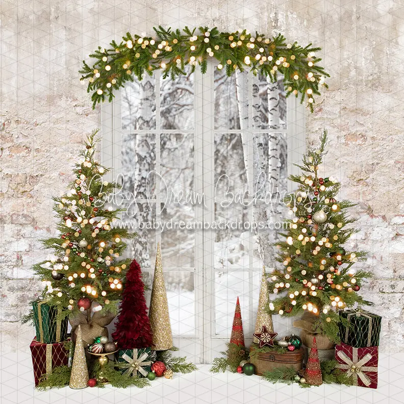 X Drop Holiday Treasures Window Lights 1