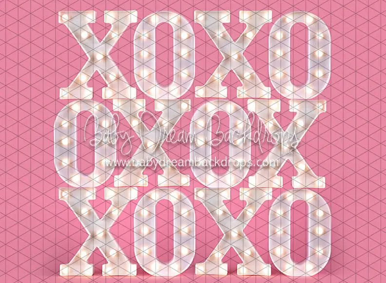 X Drop Hugs And Kisses In Pink 1