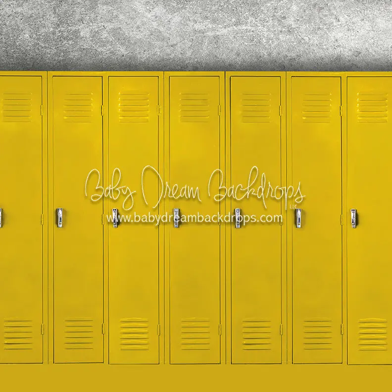 X Drop Locker Row Yellow 1