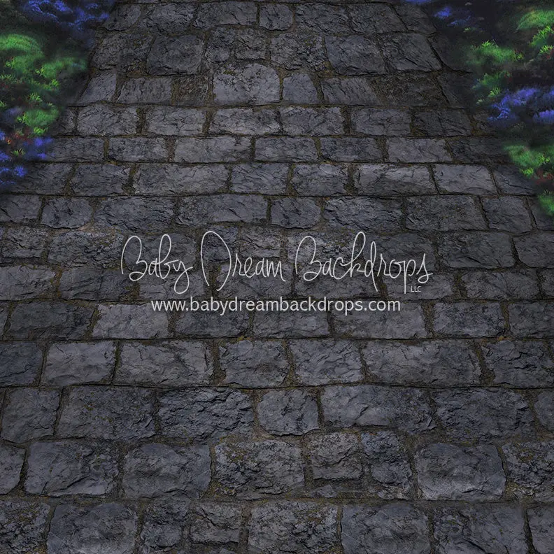 X Drop Magical Castle Floor Fabric Drop 1