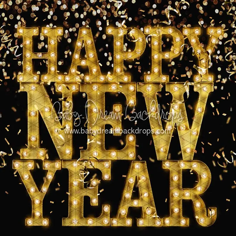 X Drop New Year Marquee Gold 1