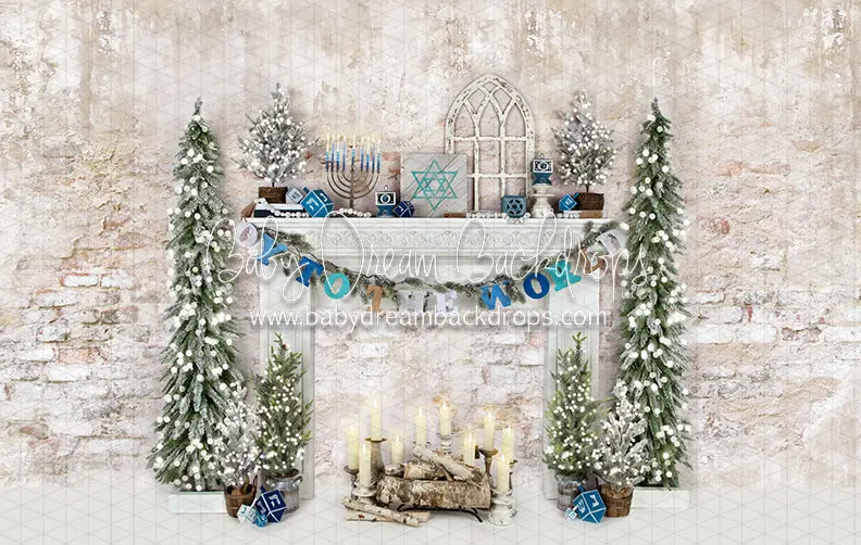 X Drop Oy To The World Mantel Lights Trees 1