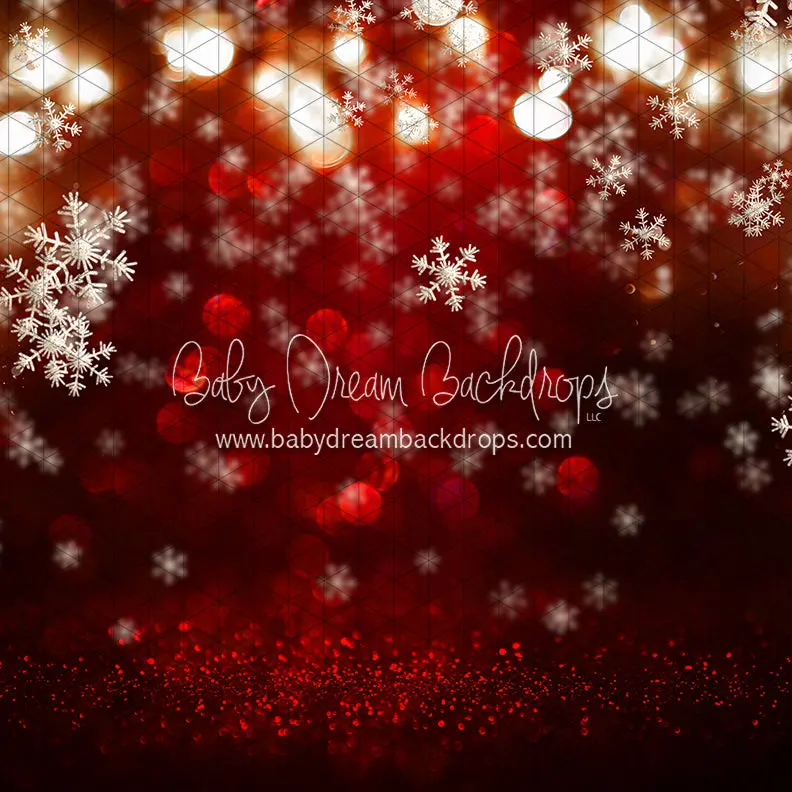 X Drop Peppermint Bokeh Snow Cc 1
