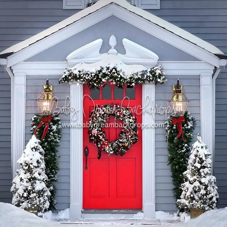 X Drop Red Door Holiday Lights 1
