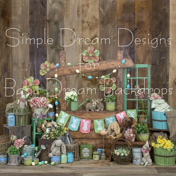 X Drop Rustic Easter Stand 1