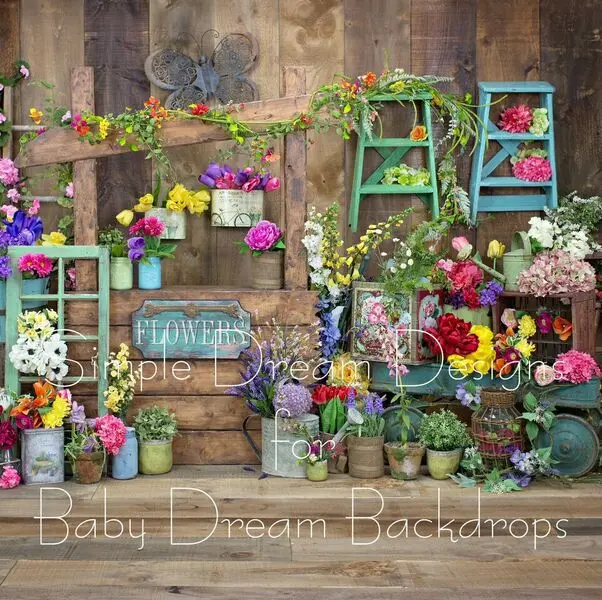 X Drop Rustic Flower Shoppe 1