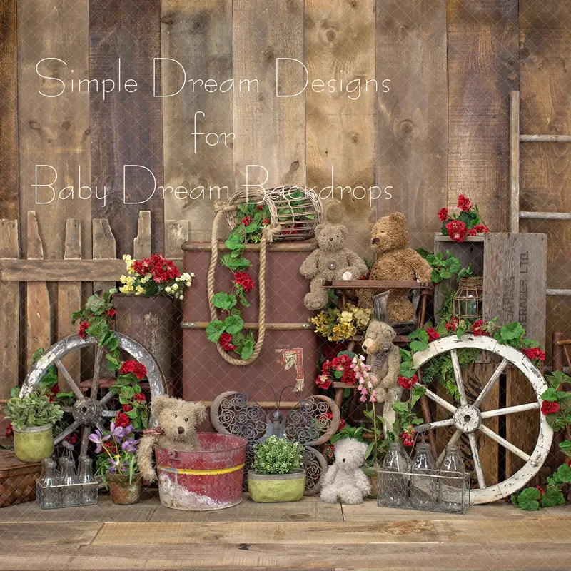 X Drop Rustic Geraniums 1
