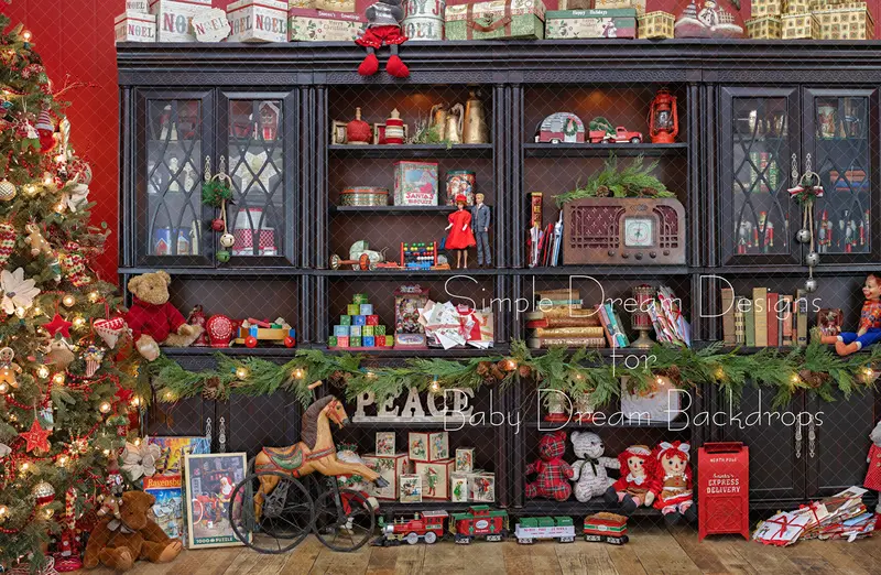 X Drop Santas Christmas Study 1